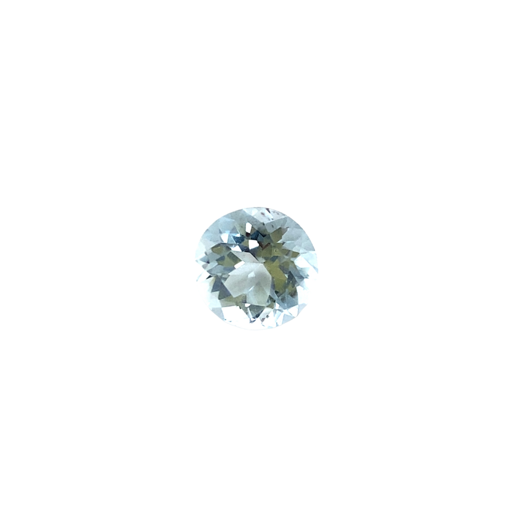 2.22 CT Round Aquamarine