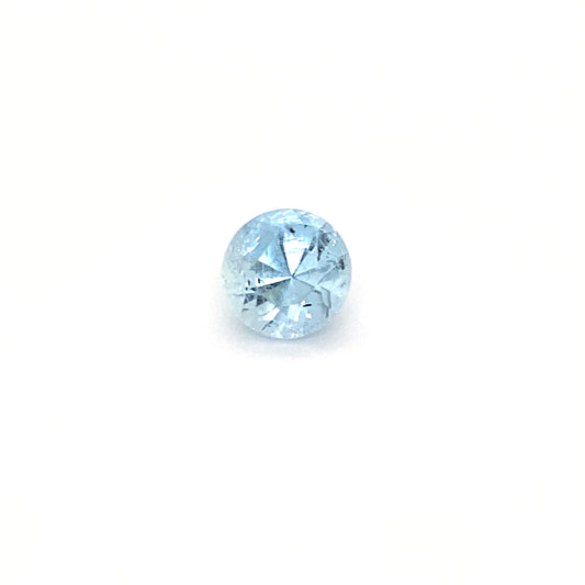 0.86 CT Round Aquamarine