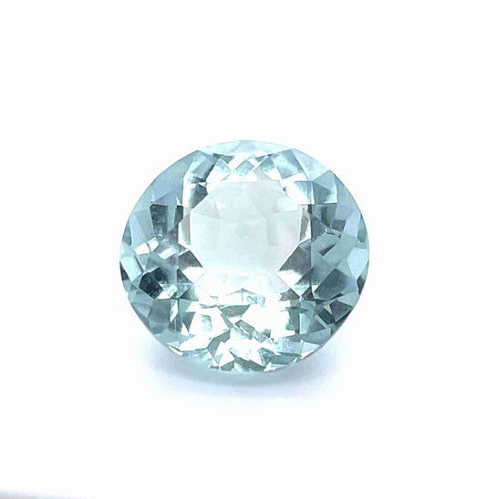 9.86 CT Round Aquamarine