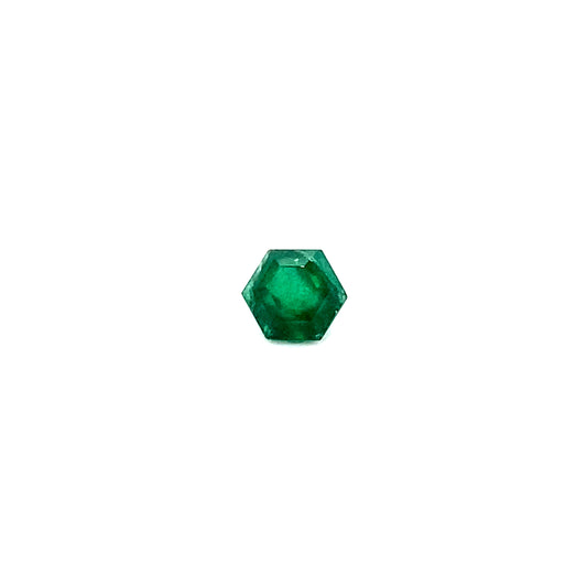 1.40 CT Hexagon Emerald