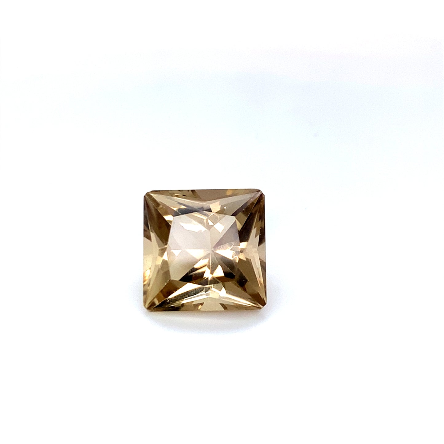 10.39 CT Square Madeira Quartz (Citrine)