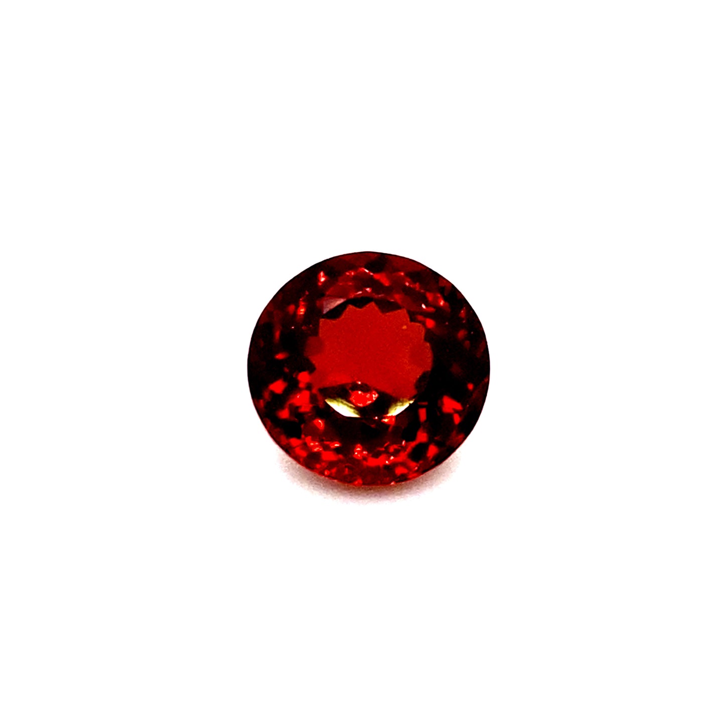 3.36 CT Round Cut Pyrope Garnet