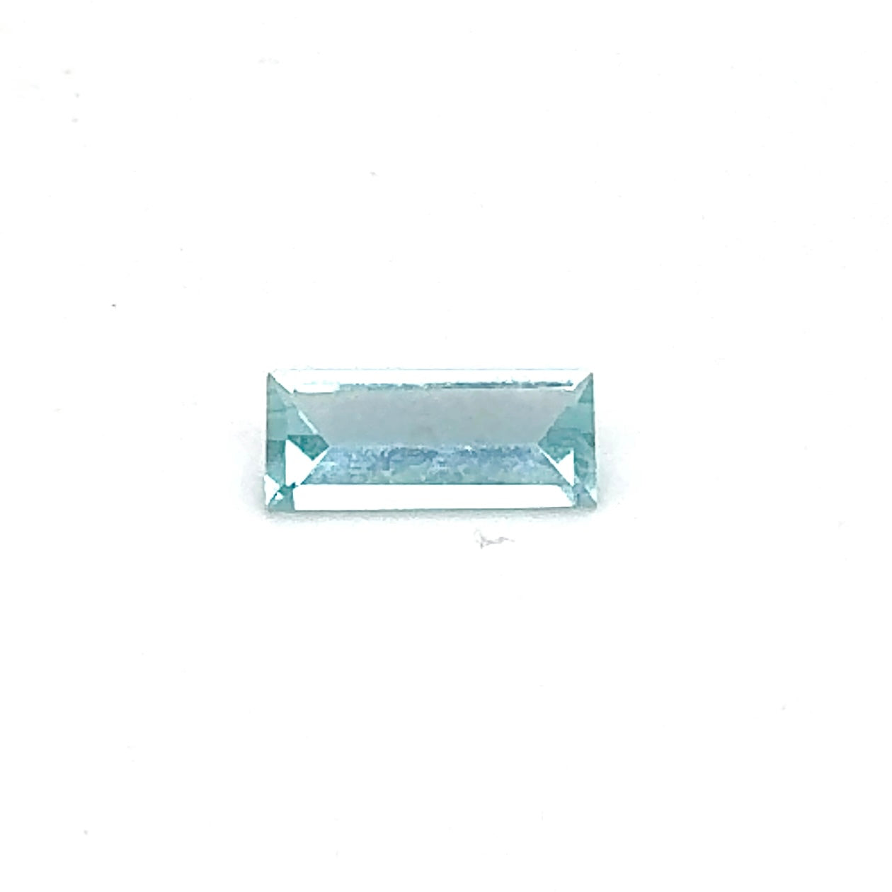 Elongated Mirror Cut 2.85 CT Aquamarine