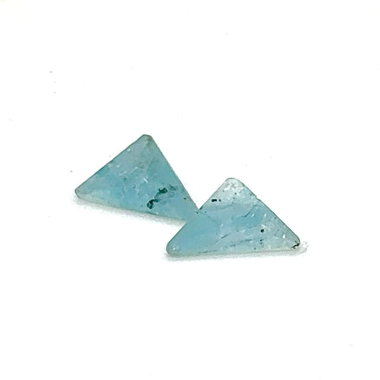 5.19 CT Triangular Aquamarine Pair