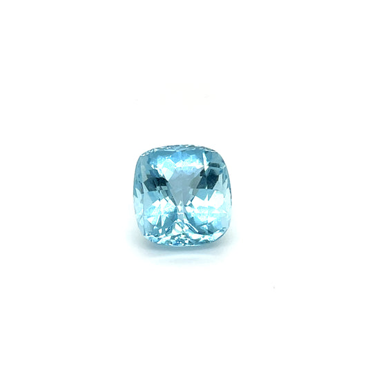 10 CT Cushion cut Aquamarine